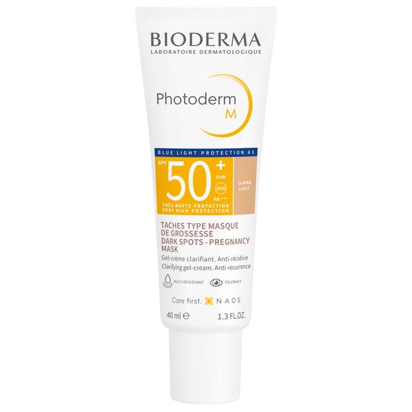 Фотография товара Крем-гель cолнцезащитный светлый оттенок SPF50+ M Photoderm Bioderma/Биодерма туба 40мл