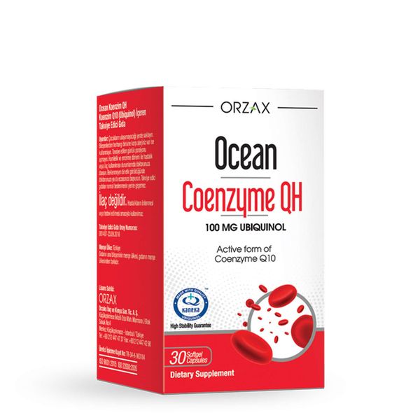 Фотография товара Коэнзим QH Ocean Orzax/Орзакс капсулы желатиновые мягкие 710мг 30шт