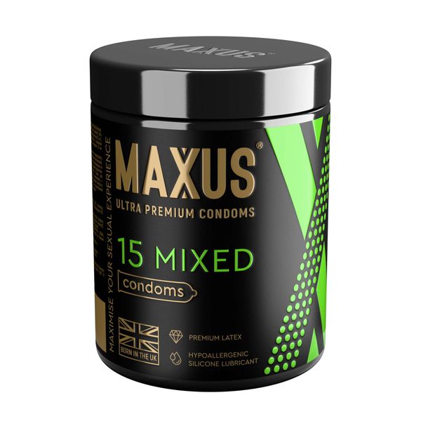 Фотография товара Презервативы из натурального латекса Mixed Maxus/Максус 3шт
