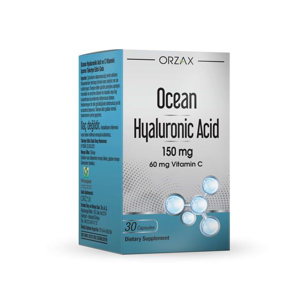 Фотография товара Гиалуроновая кислота Ocean Orzax/Орзакс капсулы 310мг 30шт