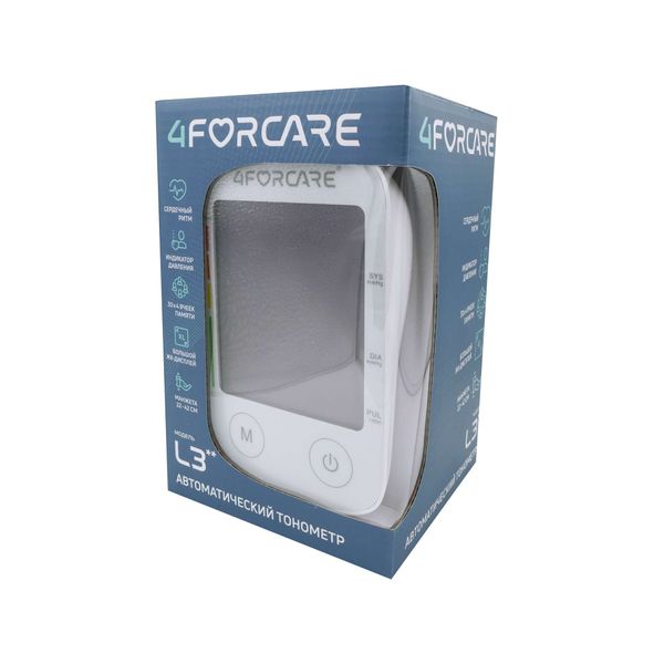 Фотография товара Тонометр автоматический электронный на плечо L3 Премиум 4Forcare