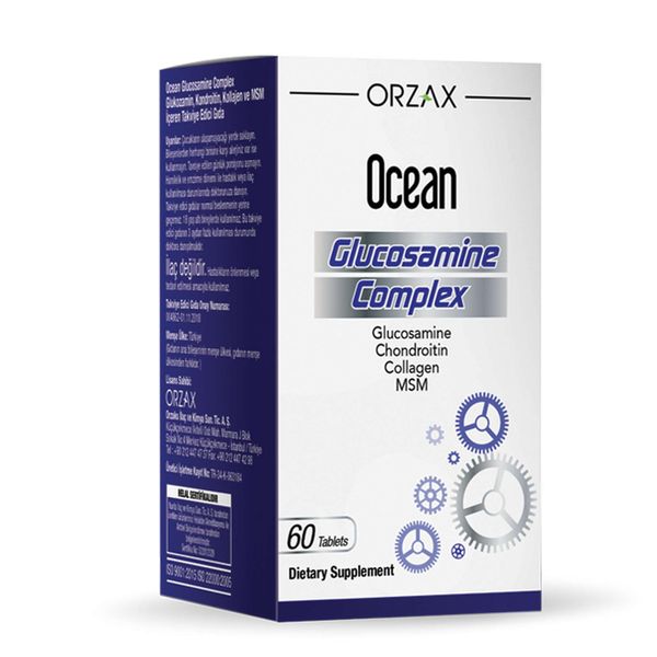 Фотография товара Глюкозамин комплекс Ocean Orzax/Орзакс таблетки 1450мг 60шт