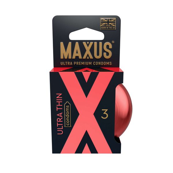 Фотография товара Презервативы из натурального латекса ультратонкие Maxus/Максус 12шт