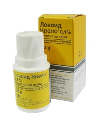 Фотография товара Локоид Крело эмульсия для наружного применения фл. 0,1% 30г