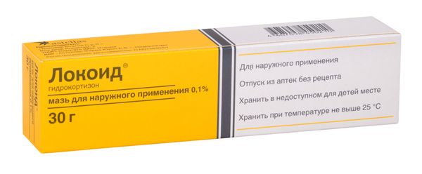 Фотография товара Локоид мазь для наружного применения 0,1% 30г