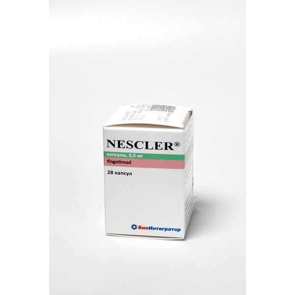 Фотография товара Несклер капсулы 0,5мг 28шт