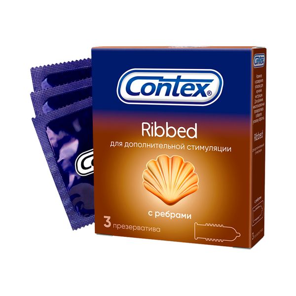 Фотография товара Презервативы Ribbed Contex/Контекс 3шт