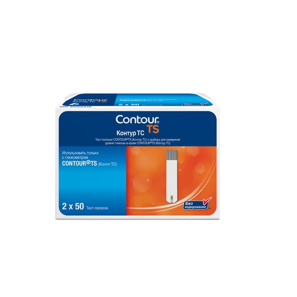 Фотография товара Тест-полоски для глюкометра Plus Contour/Контур 50шт