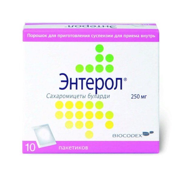 Фотография товара Энтерол пор. д/сусп.внутр. 250мг 20шт