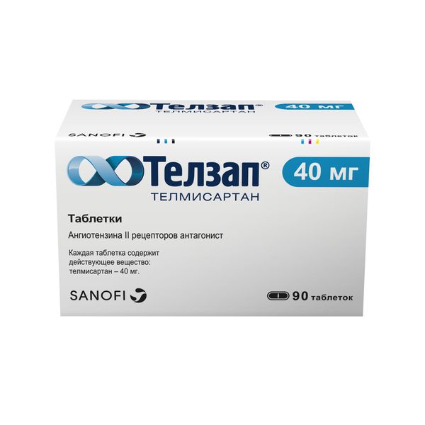 Фотография товара Телзап таблетки 80мг 90шт