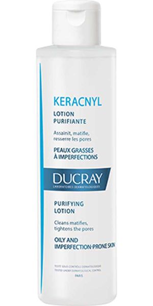 Фотография товара Лосьон для лица очищающий Keracnyl Ducray/Дюкрэ 200мл