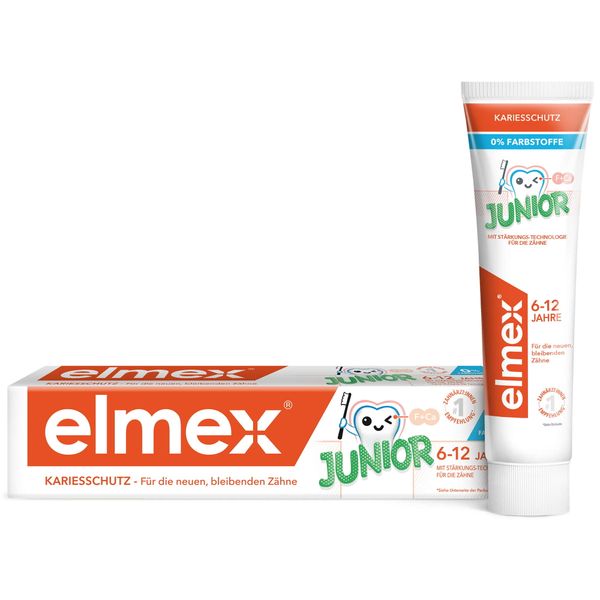 Фотография товара Паста зубная детская Junior от 6 до 12 лет Elmex/Элмекс 75мл