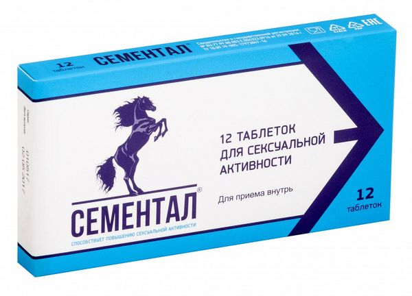 Фотография товара Сементал таблетки 875мг 12шт