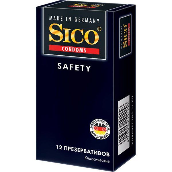 Фотография товара Презервативы классические Safety Sico/Сико 12шт