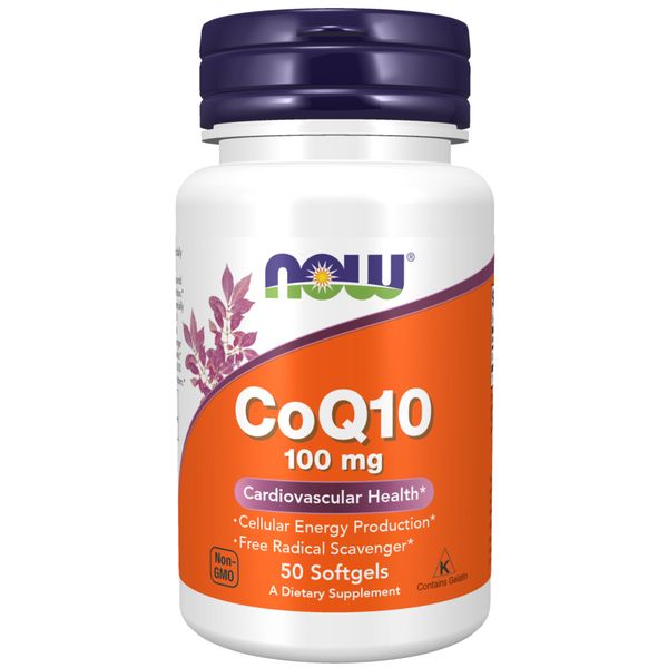 Фотография товара CoQ10 30мг Now/Нау капсулы 516мг 60шт