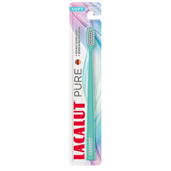 Фотография товара Щетка зубная средней жесткости Pure Lacalut/Лакалют