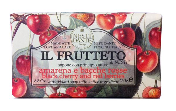 Фотография товара Мыло твердое туалетное гранат и черная смородина IL Frutteto Nesti Dante/Нести Данте 250г