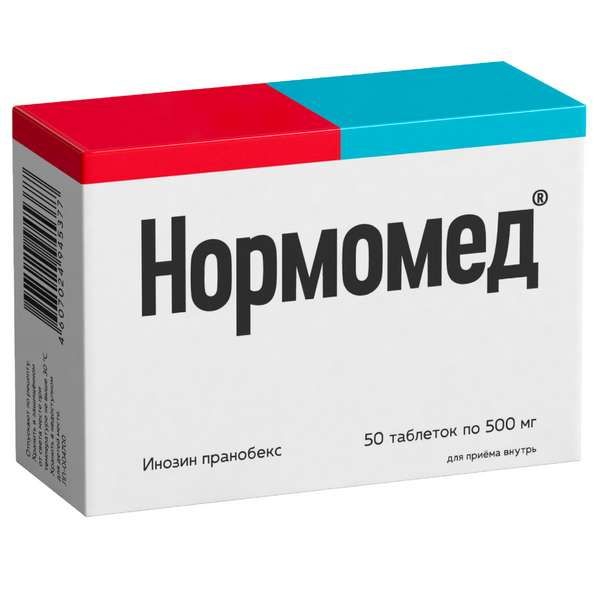 Фотография товара Нормомед таблетки 500мг 30шт