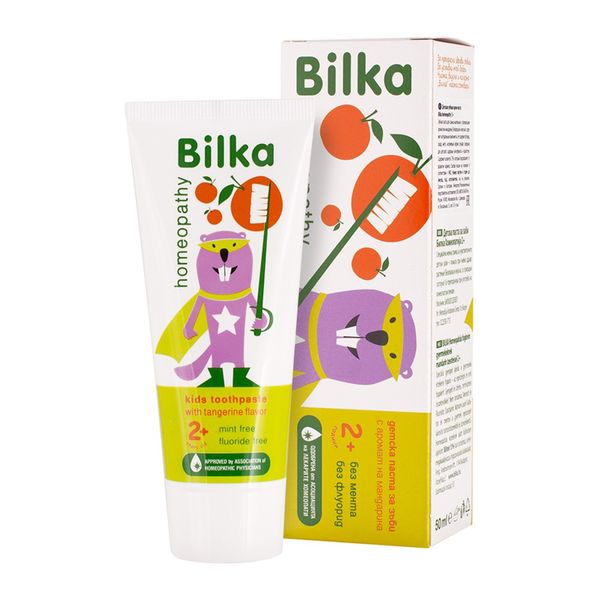 Фотография товара Паста зубная с 2+ Kids Homepathy Bilka 50мл