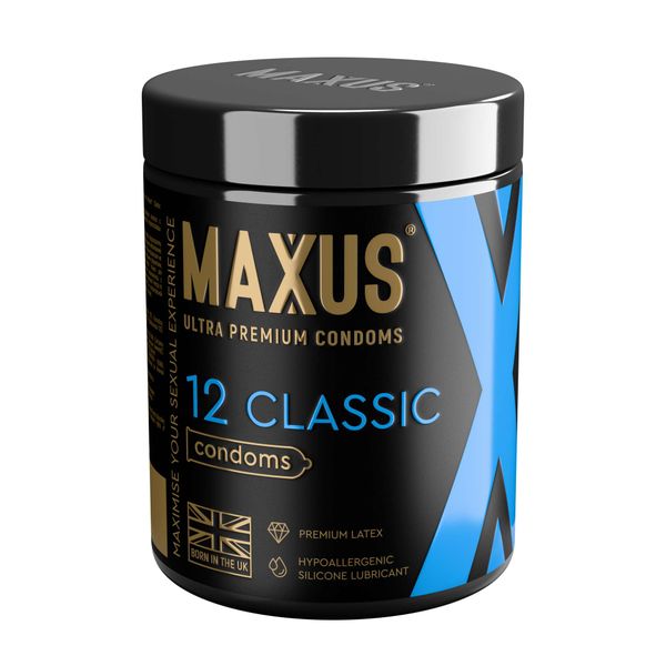 Фотография товара Презервативы из натурального латекса Classic Maxus/Максус 3шт