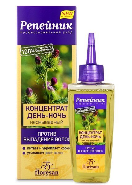 Фотография товара Концентрат Floresan (Флоресан) несмываемый Репейник день-ночь 100 мл
