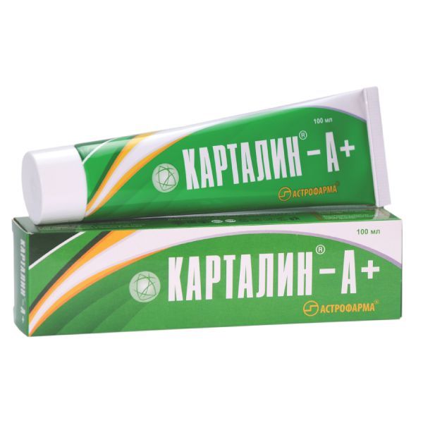 Фотография товара Крем косметический Карталин-А+ туба 100мл