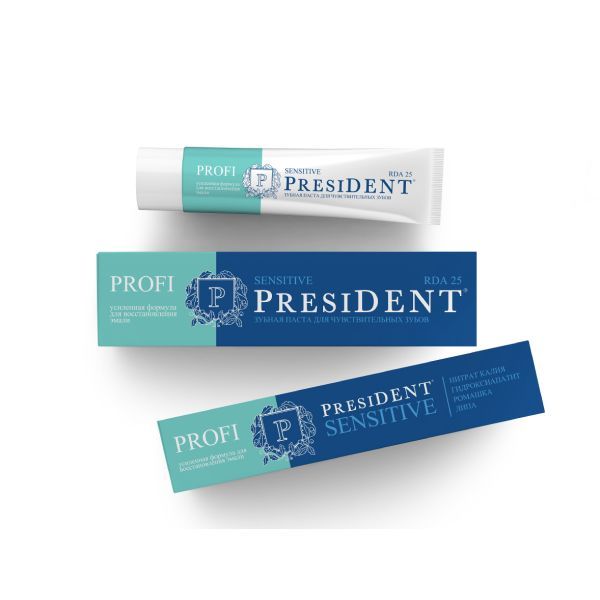 Фотография товара Паста зубная President/Президент Profi Active 50мл