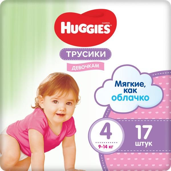 Фотография товара Подгузники Huggies/Хаггис Classic 4 (7-18кг) 14 шт.