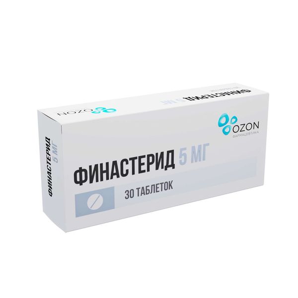 Фотография товара Финастерид-OBL таблетки п/о плен. 5мг 90шт
