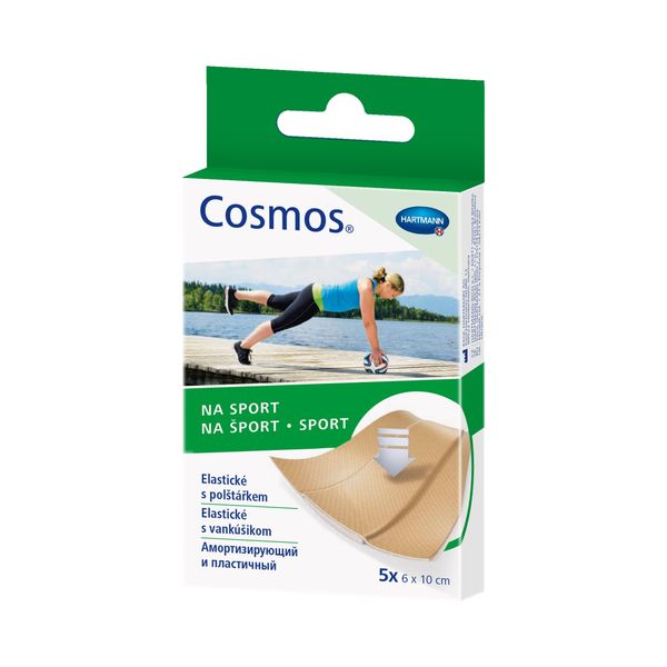 Фотография товара Пластырь нестерильный Sport Cosmos/Космос 6х10см 5шт