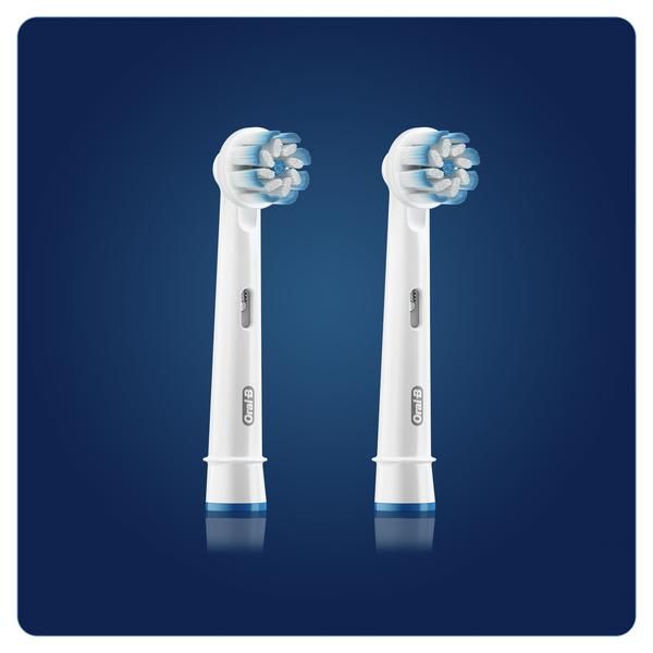 Фотография товара Насадка сменная для электрической зубной щетки Sensitive Clean EB60-2 Pro Oral-B/Орал-би 2шт