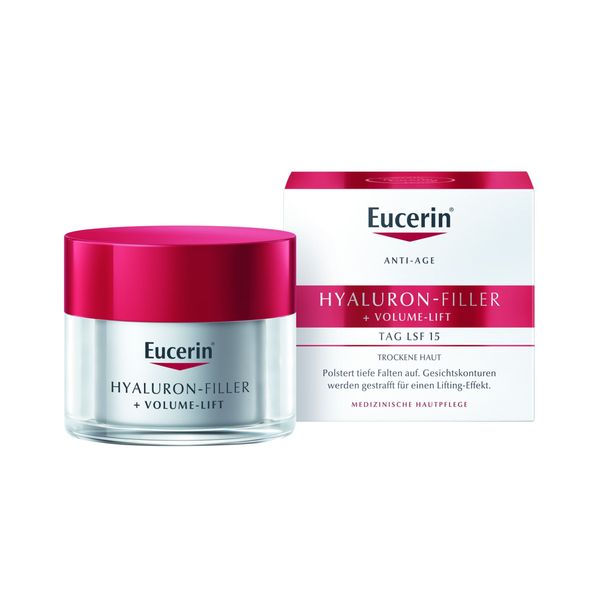 Фотография товара Крем для сухой кожи дневной Hyaluron-Filler+Volume-Lift Eucerin/Эуцерин 50мл
