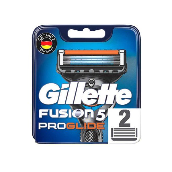 Фотография товара Сменные кассеты Gillette (Жиллетт) Fusion5 ProGlide, 2 шт.
