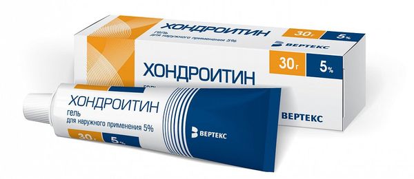Фотография товара Хондроитин-Вертекс гель для наружного применения 5% 30г