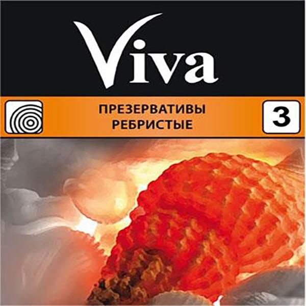 Фотография товара Презервативы ребристые Viva/Вива 12шт