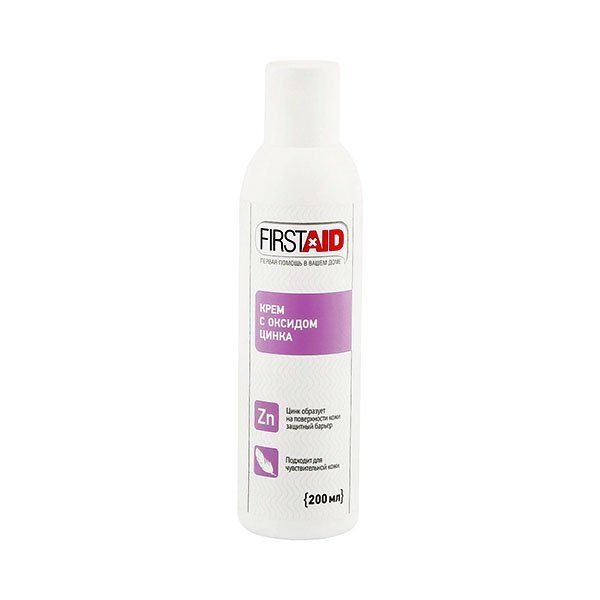 Фотография товара Крем с оксидом цинка First Aid/Ферстэйд 200мл