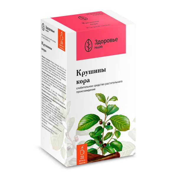 Фотография товара Крушины кора порошок фильтр-пакет 1,5г 20шт