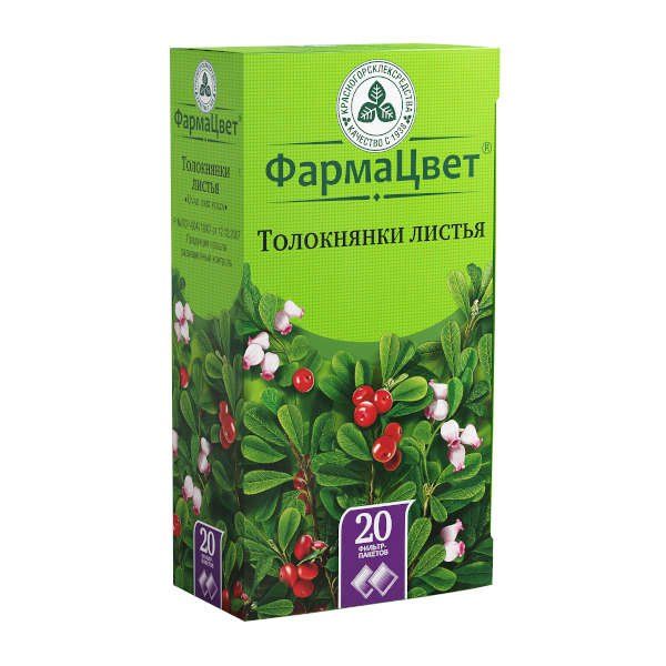Фотография товара Толокнянки листья ф/п 1,5г 20шт