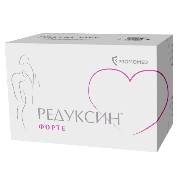 Фотография товара Редуксин Форте таблетки п/о плен. 850мг+10мг 60шт