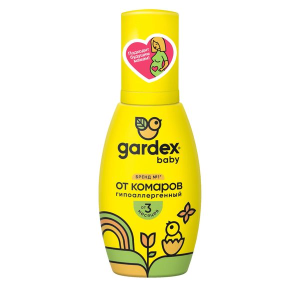 Фотография товара Спрей от комаров детский с 2-х лет Baby Gardex/Гардекс 100мл (0149)