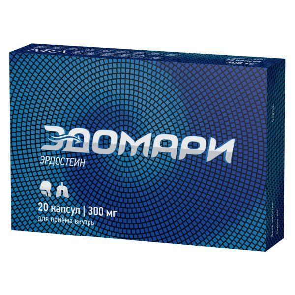 Фотография товара Эдомари капсулы 300мг 20шт