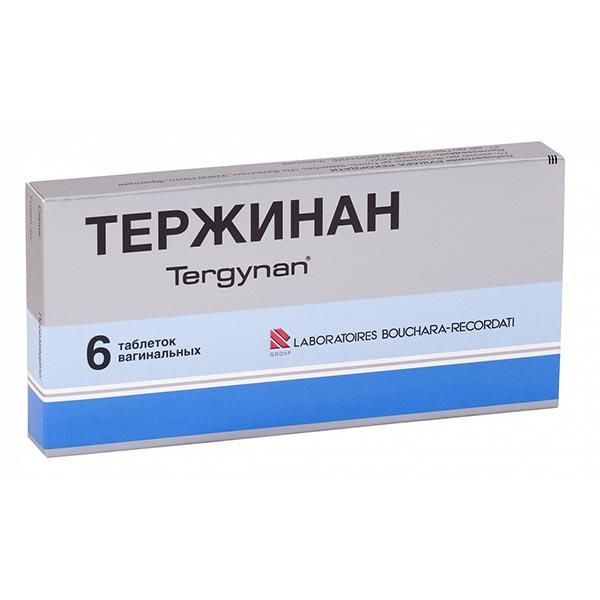 Фотография товара Тержинан таблетки вагинальные 10шт