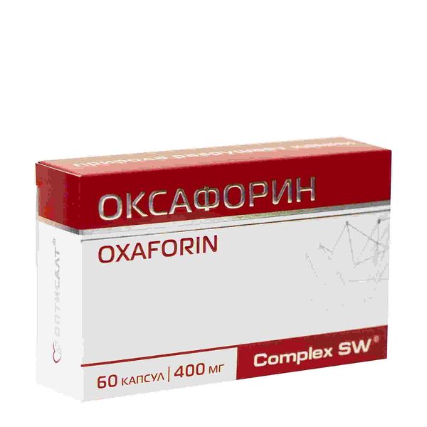 Фотография товара Оксафорин Complex SW капсулы 0,4г 60шт
