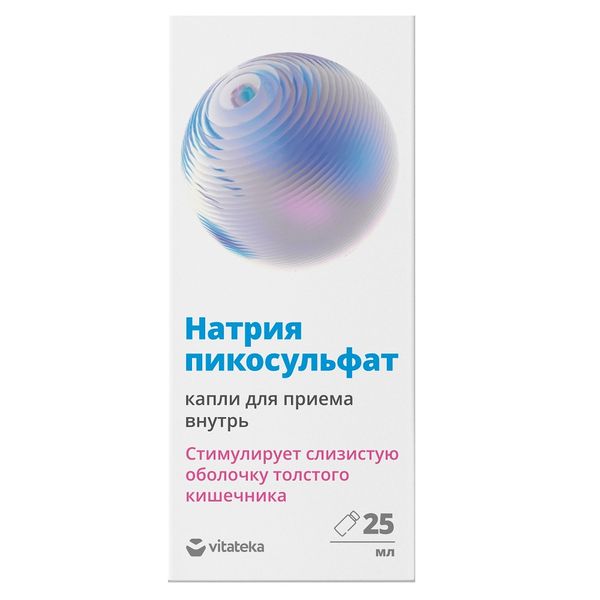 Фотография товара Натрия пикосульфат Vitateka/Витатека капли для приема внутрь 25мл