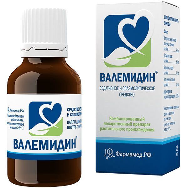 Фотография товара Валосердин капли для приема внутрь 25мл