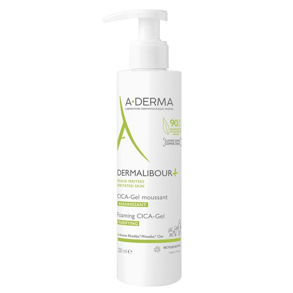 Фотография товара Гель очищающий пенящийся Dermalibour+Cica A-derma/А-дерма фл. 200мл