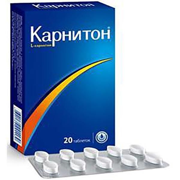 Фотография товара Карнитон таблетки 20шт