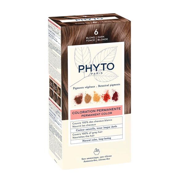 Фотография товара Набор Phyto/Фито: Краска-краска для волос 50мл тон 9 Очень светлый блонд+Молочко 50мл+Маска-защита цвета 12мл+Перчатки