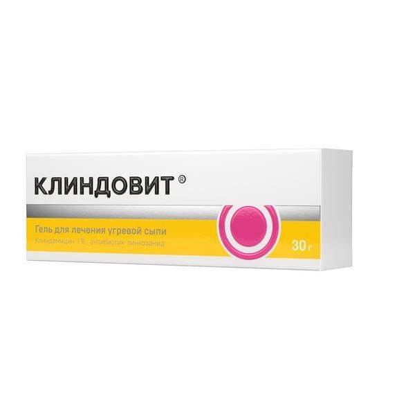Фотография товара Клиндовит гель для наружного применения 1% 30г