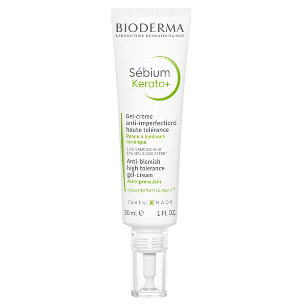 Фотография товара Гель-крем для кожи лица Kerato+ Sebium Bioderma/Биодерма туба 30мл